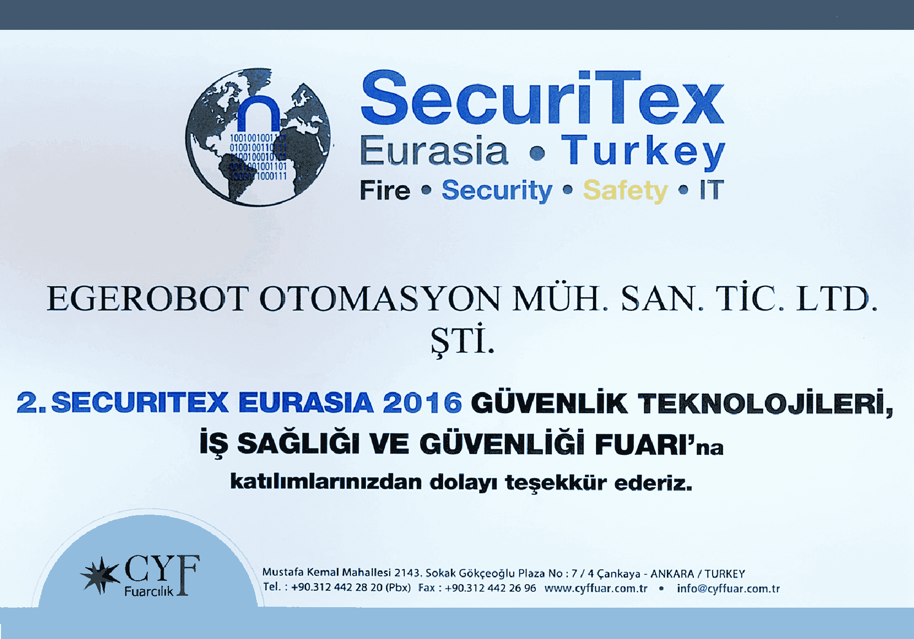 SECURITEX FUARI -CERT